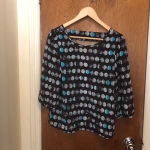 Silk moon top - Anthro/HD in Paris. Size small